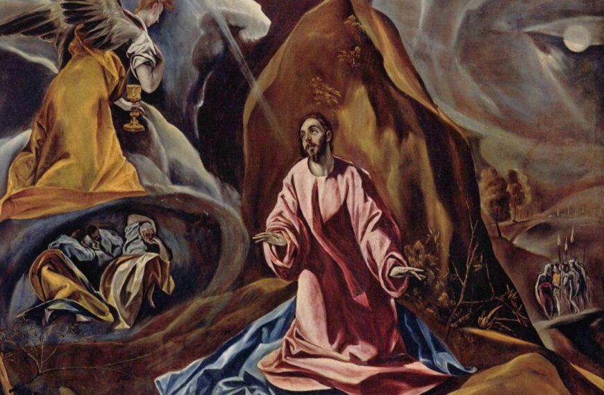 El Greco (Domenikos Theotokopulos): „Chrystus w Ogrójcu”