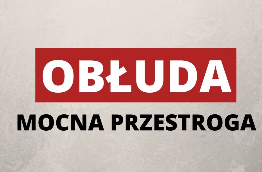 Obłuda „osób religijnych”. Mocna przestroga