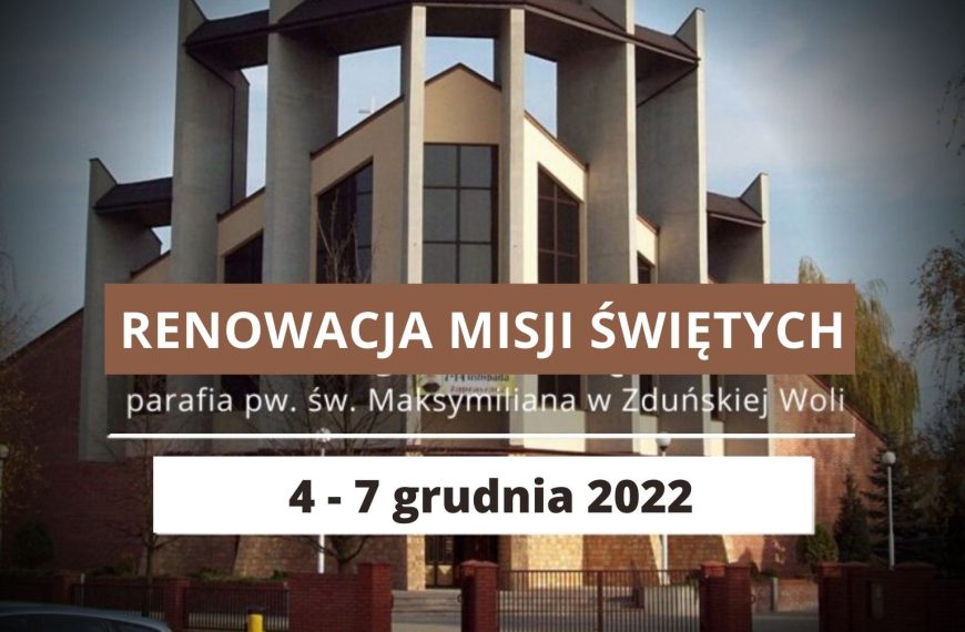 Renowacja misji świętych ze św. Michałem Archaniołem w Zduńskiej Woli