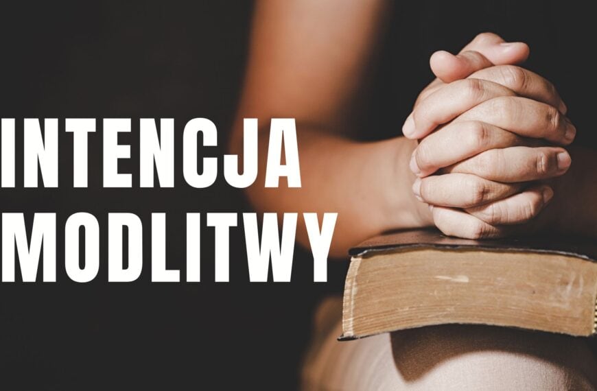 Intencja modlitwy