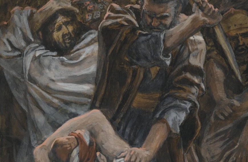 James Tissot, „Ucho Malchusa”