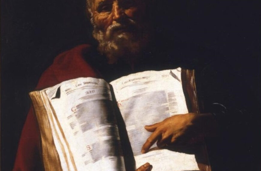 Juan Martín Cabezalero, „Św. Barnaba z Ewangelią wg św. Mateusza”